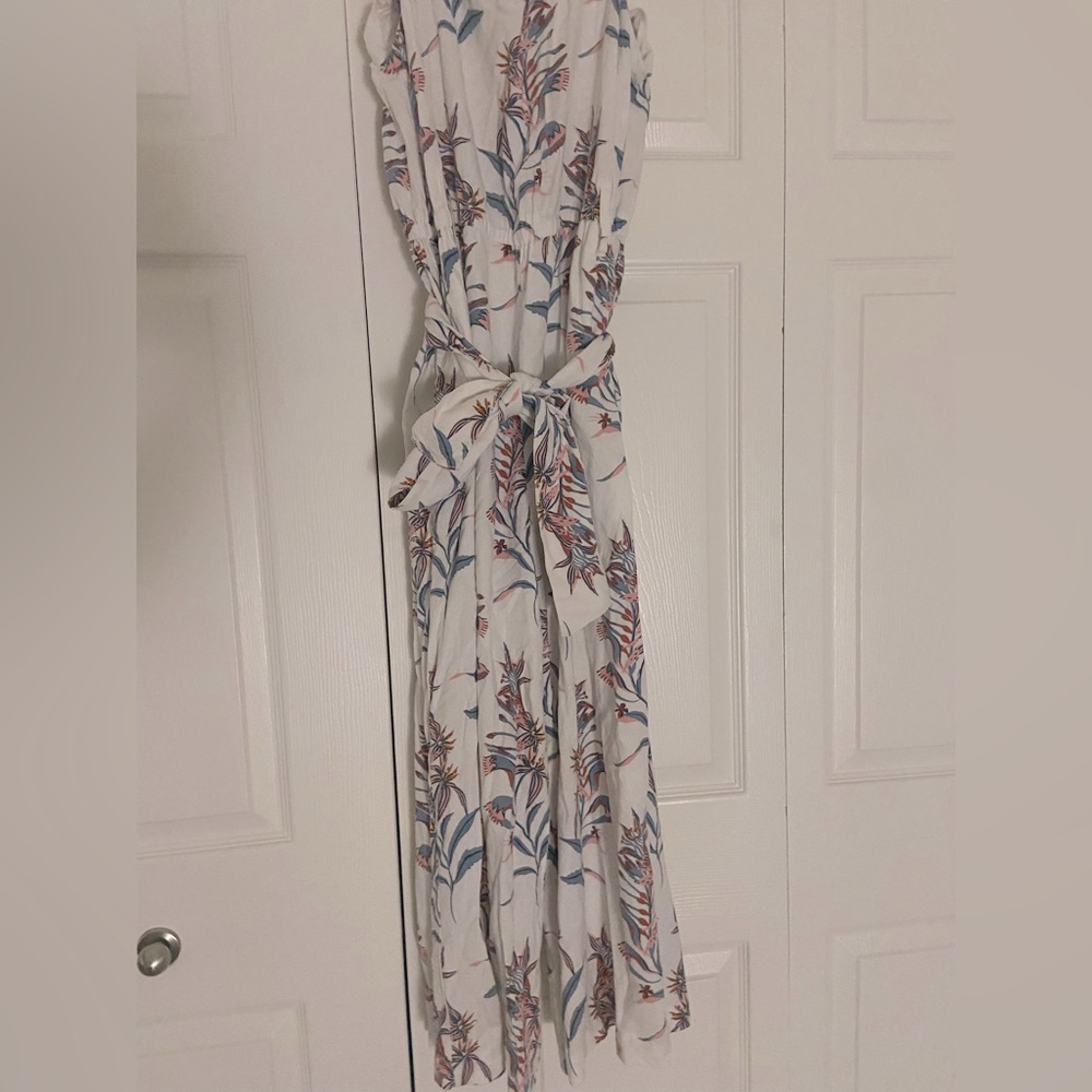 White H&M Jumpsuit Romper with tie